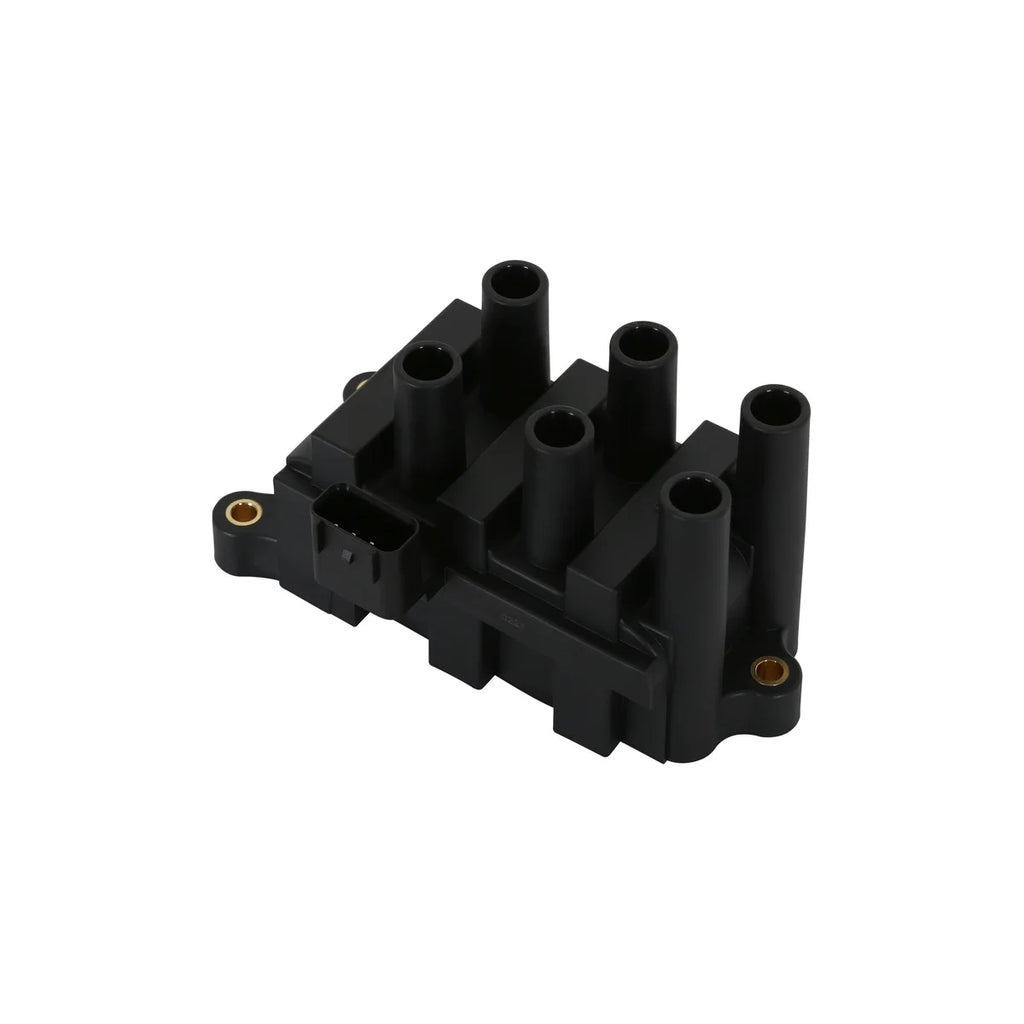 MSD Street Fire Ignition Coil Pack, 6-Tower DIS Style, Black fits 2001-2004 Ford - Back View