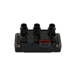 Load image into Gallery viewer, MSD Street Fire Ignition Coil Pack, 6-Tower DIS Style, Black, Single fits 1994-2000 Ford - Side View
