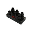 Load image into Gallery viewer, MSD Street Fire Ignition Coil Pack, 6-Tower DIS Style, Black, Single fits 1994-2000 Ford - Back View