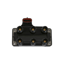 Load image into Gallery viewer, MSD Street Fire Ignition Coil Pack, 6-Tower DIS Style, Black, Single fits 1994-2000 Ford - Top View