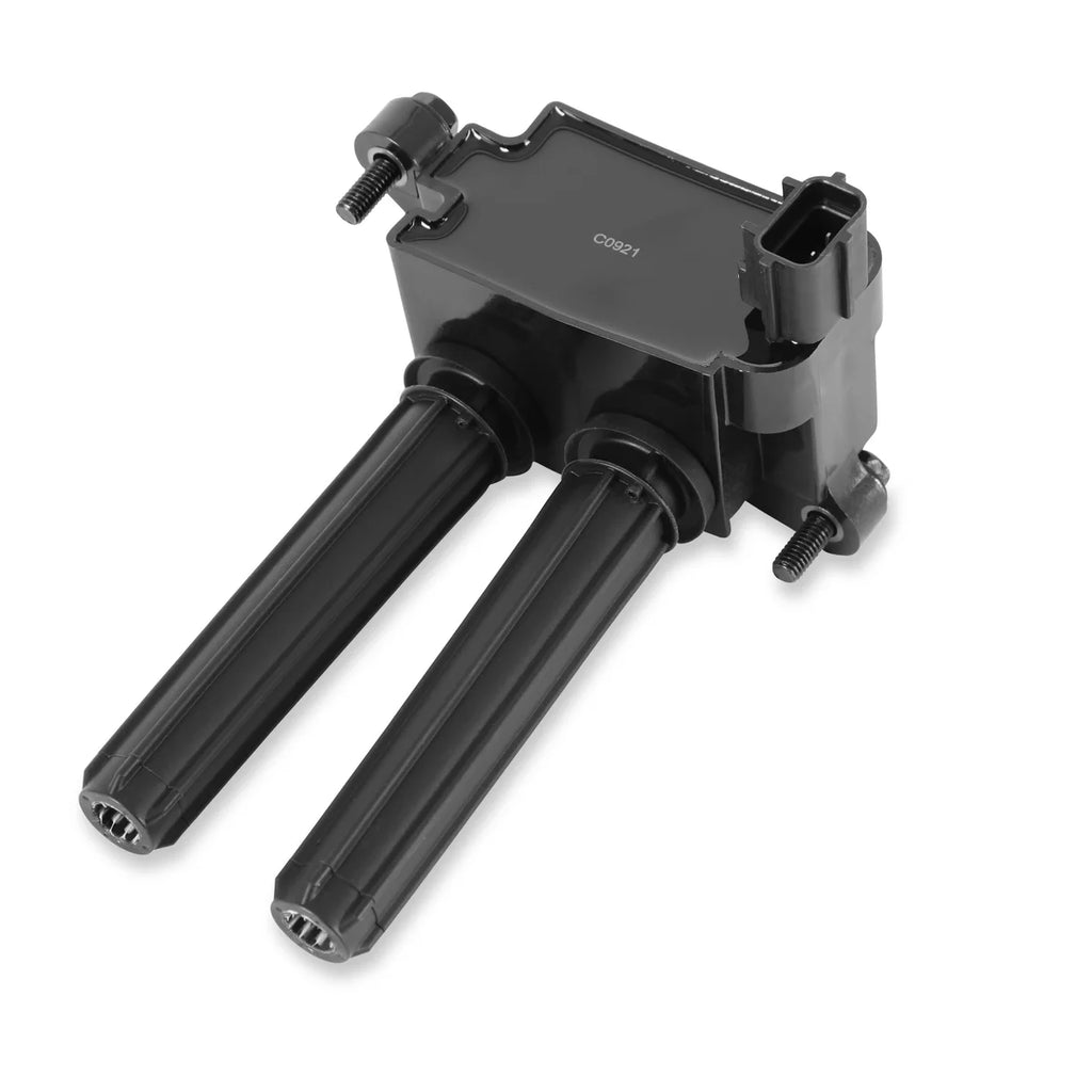 MSD Street Fire Ignition Coils - Black - 8-Pack 5.7/6.1/6.2/6.4 fits 2005-2024 Chrysler / Dodge / Jeep HEMI - Side View