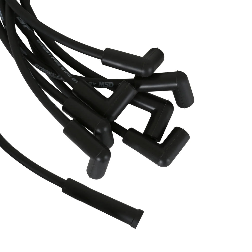 MSD Street-Fire Wire Set 350TPI fits 1984-1991 Chevrolet Corvette - Back View