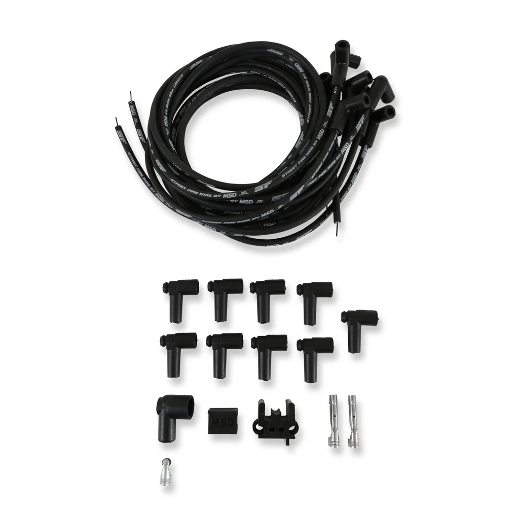 MSD Street-Fire Wire Set 8 Cyl, HEI/ 90°, Universal 5552 - Main Product View