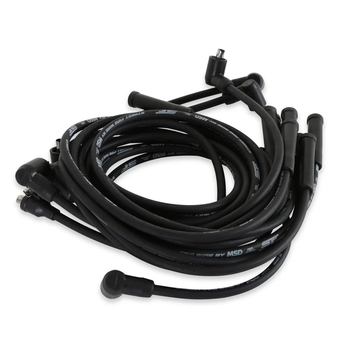 MSD Street-Fire Wire Set Chrys. 383-440 Socket - Side View