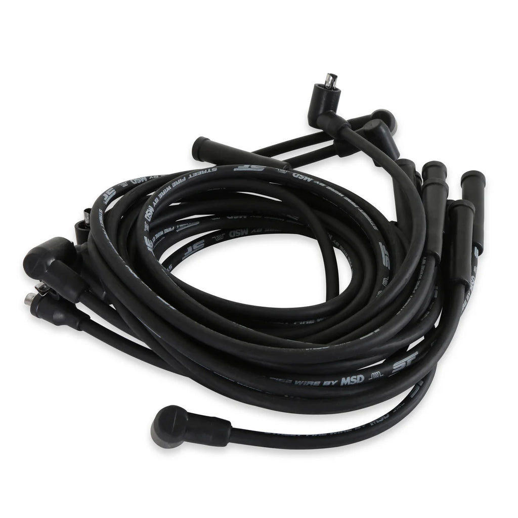 MSD Street-Fire Wire Set Chrys. 383-440 Socket - Side View
