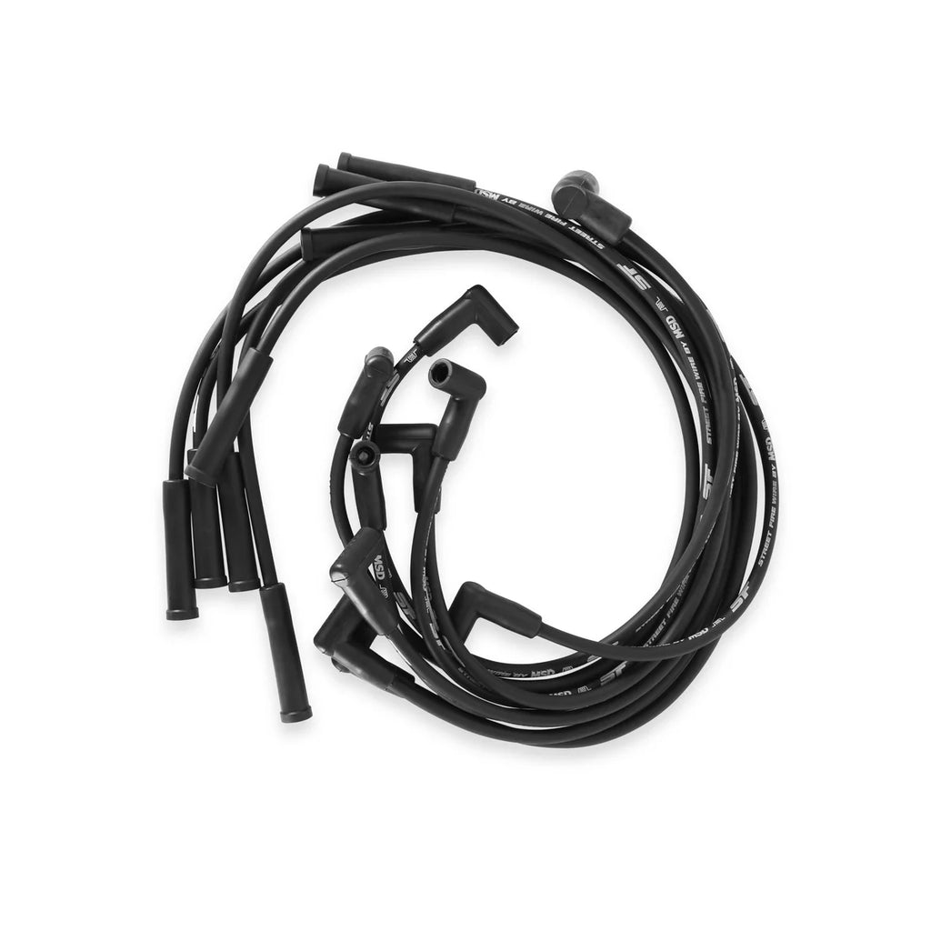 MSD Street-Fire Wire Set HEI fits 1977-up Ford 351W / 400 / 460 - Top View