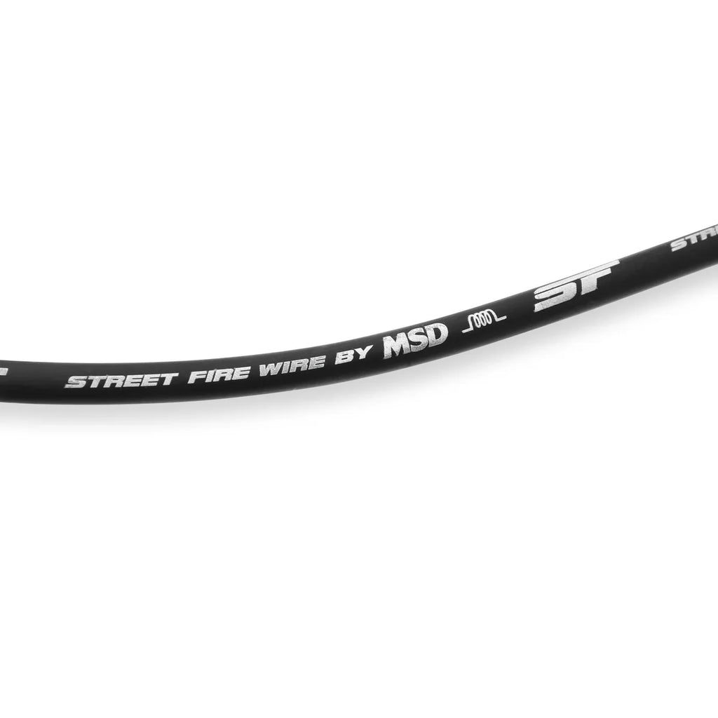 MSD Street-Fire Wire Set HEI fits 1977-up Ford 351W / 400 / 460 - Back View