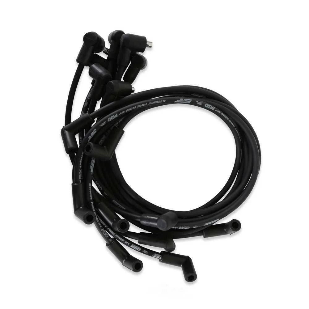 MSD Street-Fire Wire Set, Sock Cap, under Manifold 5564 fits 1992-1993 Buick Roadmaster / 1991-1993 Buick Roadmaster Estat...