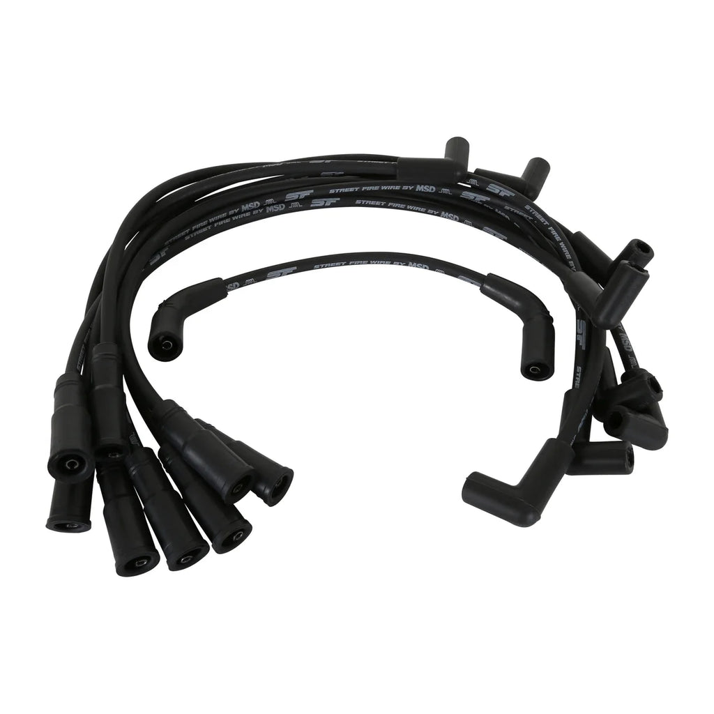 MSD Street Fire Wire Set fits 1996-2003 Cadillac / Chevrolet / Gm Gm Vortec Small Block - Installation View