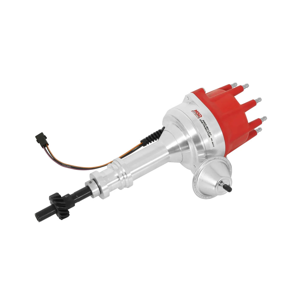 MSD Street Pro-Billet Distributor fits 1968-1983 1992-1997 Ford / Lincoln / Mercury 351c-460 - Installation View