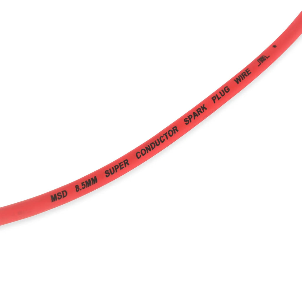 MSD Super Conductor Spark Plug Wire Set, 3.8L V6 Distless fits 1984-1987 Buick Regal Grand National - Side View
