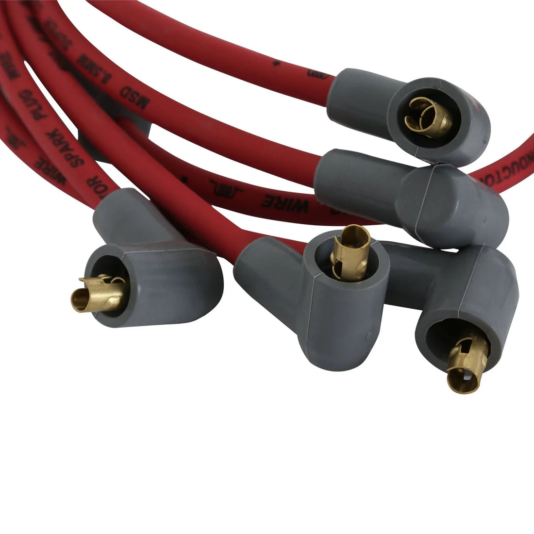 MSD Super Conductor Spark Plug Wire Set, 4 Cyl., 22R - Back View