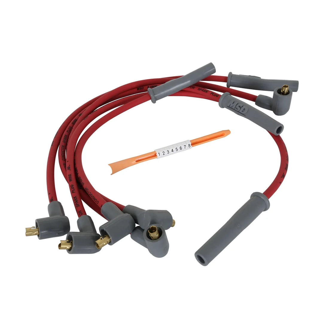 MSD Super Conductor Spark Plug Wire Set, 4 Cyl., 22R - Installation View