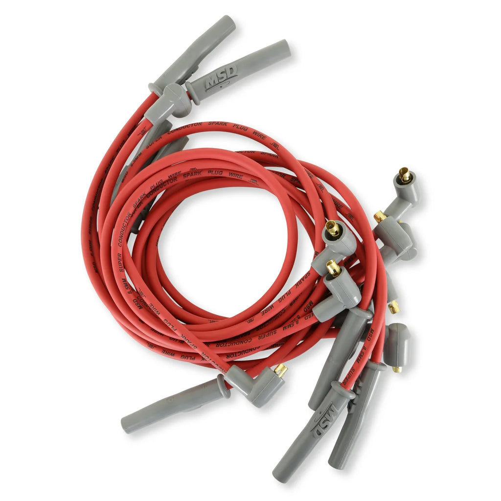 MSD Super Conductor Spark Plug Wire Set Chevy 366-454 Socket - Main Product View