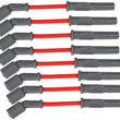 Load image into Gallery viewer, MSD Super Conductor Spark Plug Wire Set, GM LS1, '97-On, Vette, Camaro 32819 - Main Product View