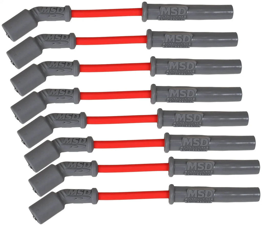 MSD Super Conductor Spark Plug Wire Set, GM LS1, '97-On, Vette, Camaro 32819 - Main Product View