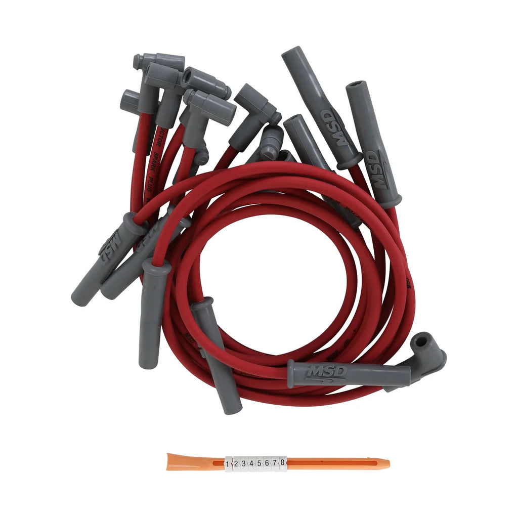 MSD Super Conductor Spark Plug Wire Set fits 1994 Dodge B250 / 1994-1997 Dodge Dakota / 1994-1996 Dodge Ram 1500 / 1997 Do...