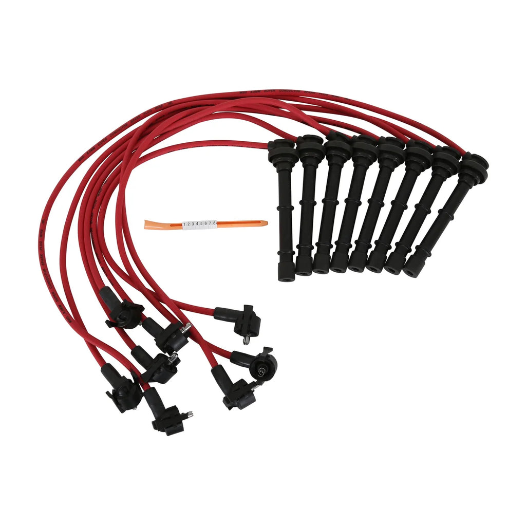 MSD Super Conductor Spark Plug Wire Set fits 1996-1997 Ford Mustang Cobra 4.6L - Kit Contents