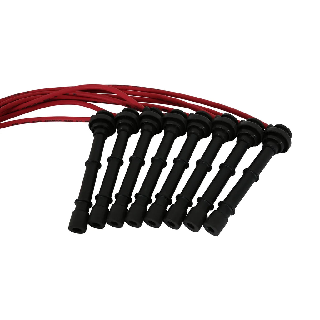 MSD Super Conductor Spark Plug Wire Set fits 1996-1997 Ford Mustang Cobra 4.6L - Back View