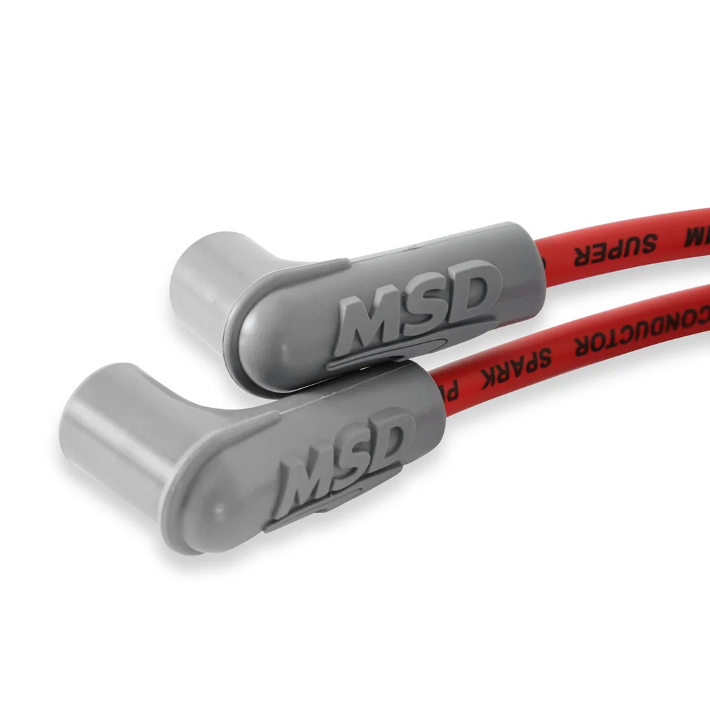 MSD Super Conductor Spark Plug Wire Set fits 1996-2002 Cadillac / Chevrolet Tahoe / Suburban V8 Vortec - Back View