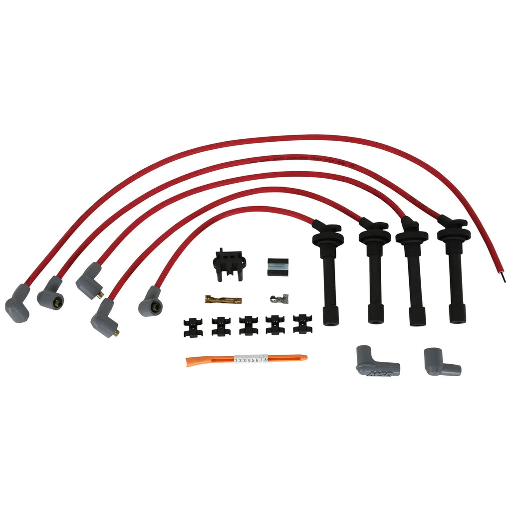 MSD Super Conductor Spark Plug Wire Set fits 1997 Acura Integra GS / 1994-1996 Acura Integra GS-R / 1999-2000 Honda Civic ...