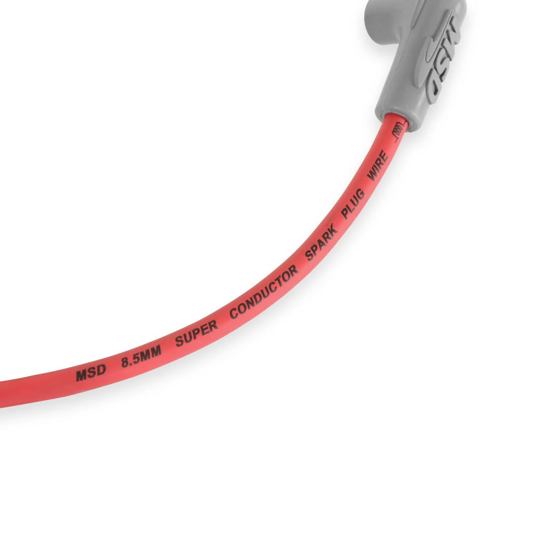 MSD Super Conductor Spark Plug Wire Set for use with pn 8541 Crab Cap fits 1955-2003 Chevrolet - Installation View