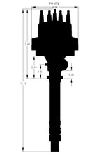 Load image into Gallery viewer, MSD Tach Drive Distributor w/Vacuum Advance fits 1962-1974 Chevrolet Corvette V8 - Additional View 6