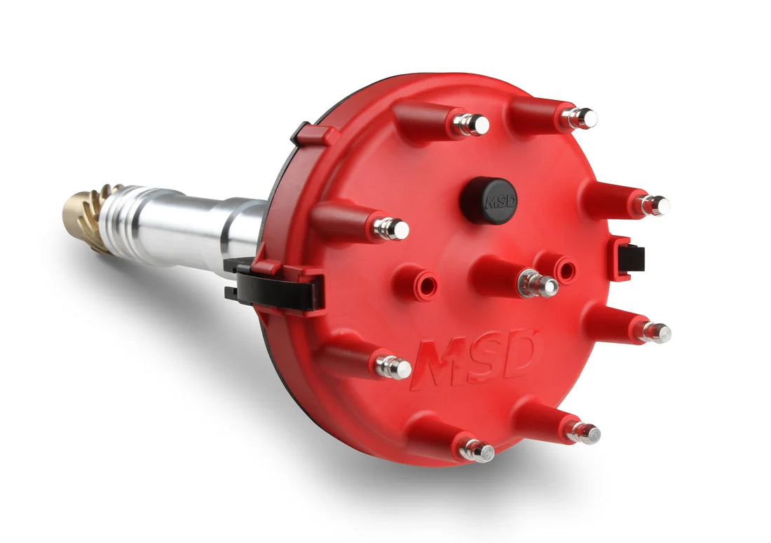MSD Tall Block Crank Trigger Chevy V8 Distributor 8558 - Back View