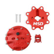 Load image into Gallery viewer, MSD The Ford-style cap has a provision for the coil wire to be routed in separately. 8408 - Main Product View