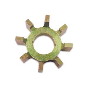 MSD The Reluctor is CNC-machined from a billet steel