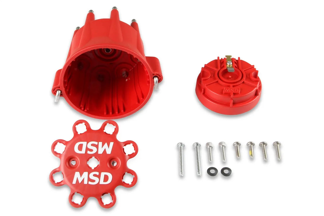 MSD The kit includes MSD Cap, PN 8433 and Race Rotor, PN 8467. 84335 - Side View