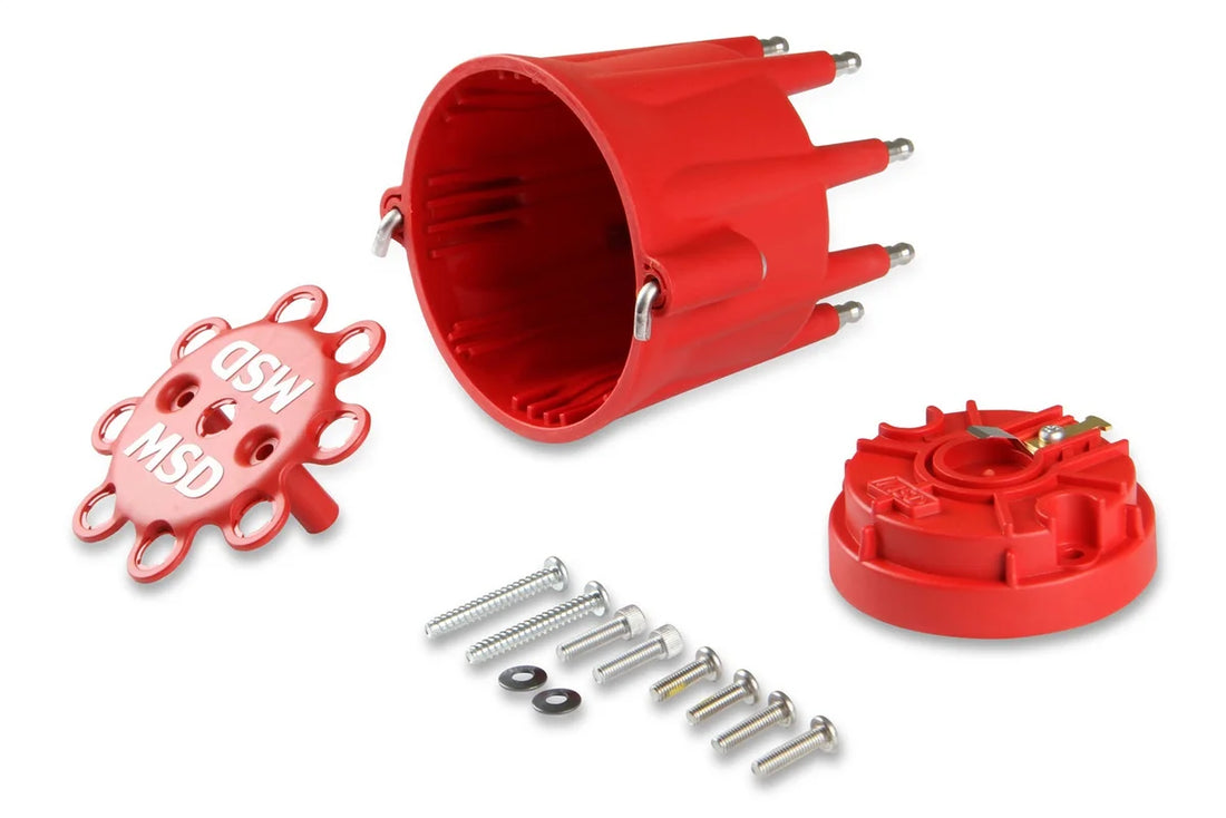 MSD The kit includes MSD Cap, PN 8433 and Race Rotor, PN 8467. 84335 - Back View