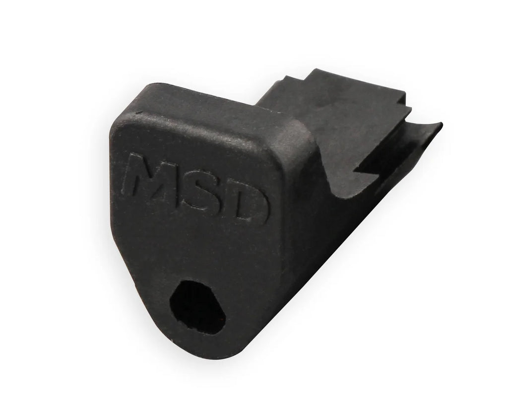 MSD These retainers will securely hold MSD Ford Style Cap PN 8408/84083 in place - Side View