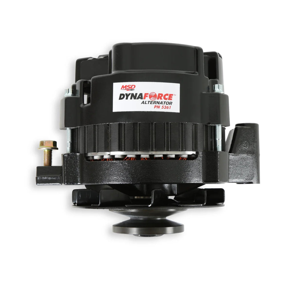 MSD This Alternator features 160 AMPS and a black finish for subtle appearance! - Main Product View