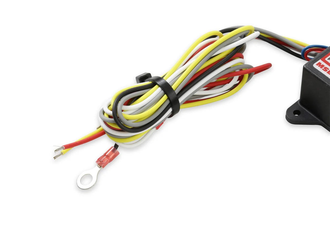 MSD This Switch will supply then remove ground to a circuit. 8950 - Installation View