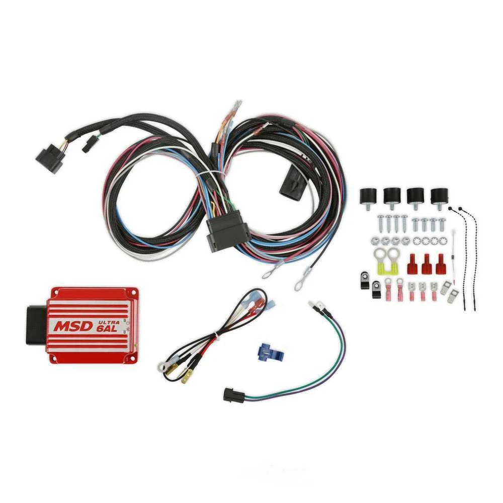 MSD Ultra 6AL Ignition Control - Red 6423 - Installation View