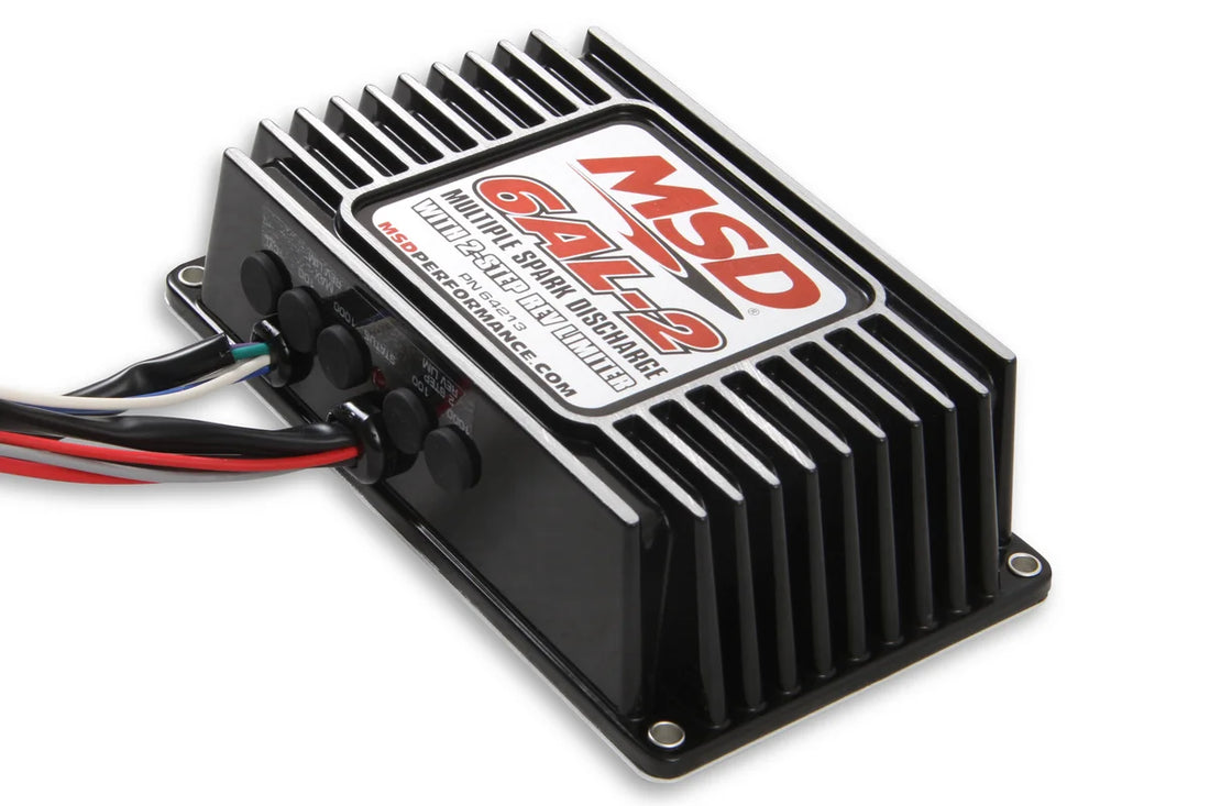 MSD Universal - Built-in 2 Step Rev-Limiter - Rotary Dials - Side View