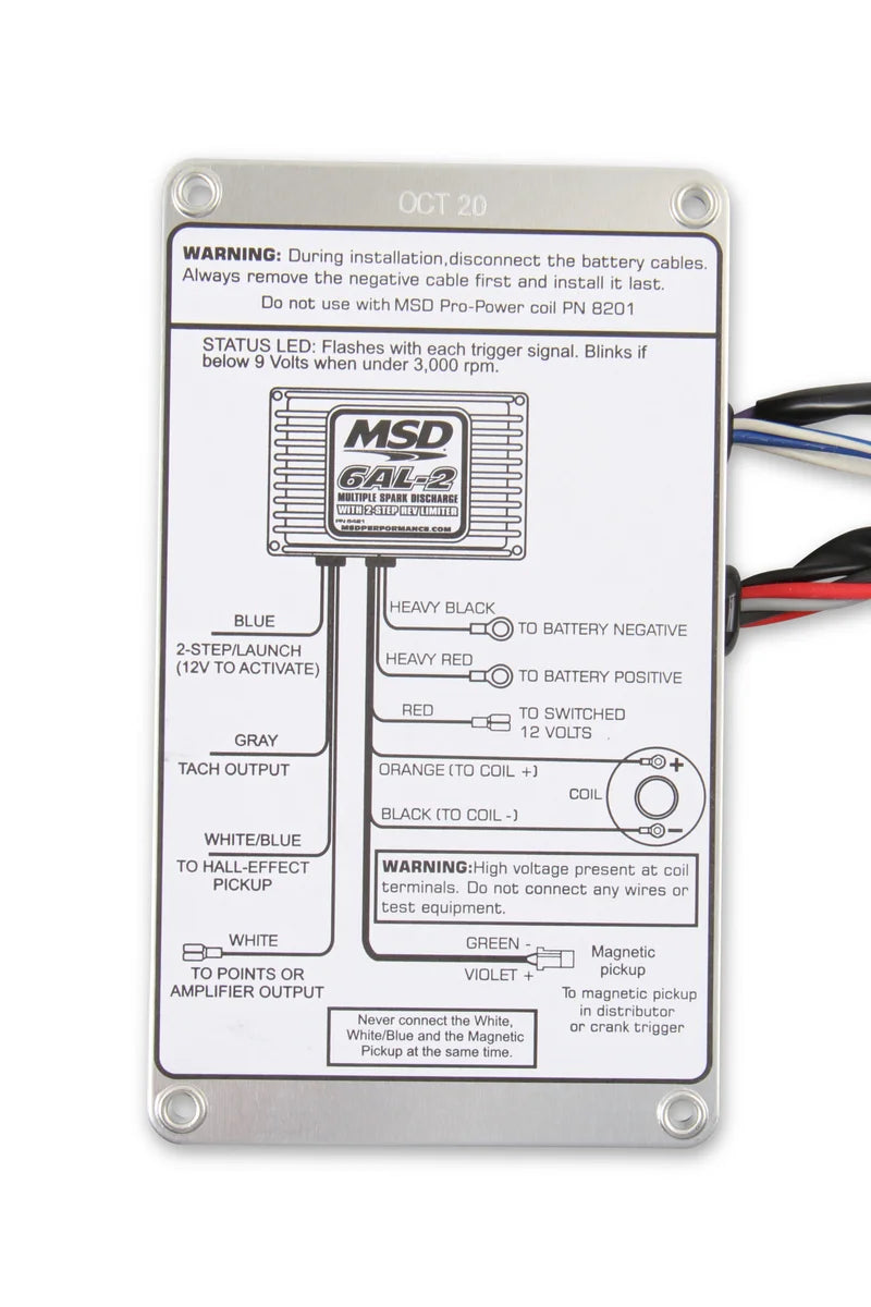 MSD Universal - Built-in 2 Step Rev-Limiter - Rotary Dials - Additional View 5