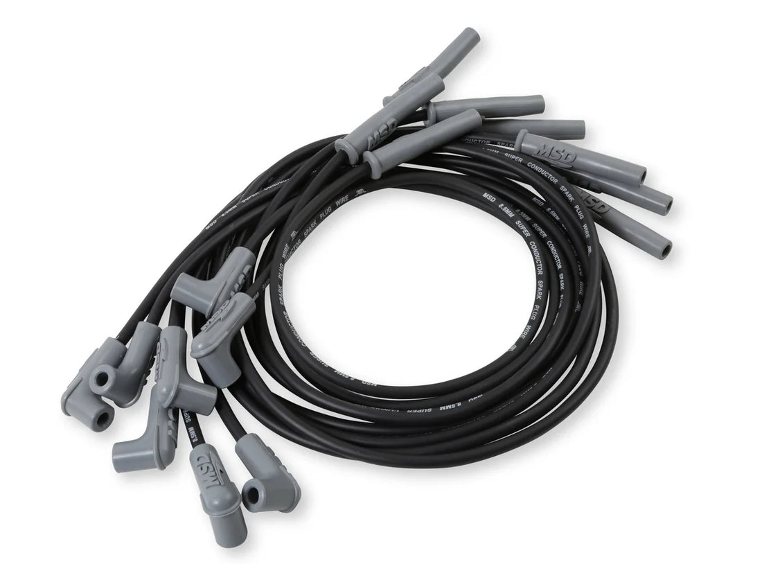 MSD Universal Super Conductor Spark Plug Wire Set fits 2004-2005 Cadillac CTS V / 1998-2002 Chevrolet Camaro Z28 / 1997-20...