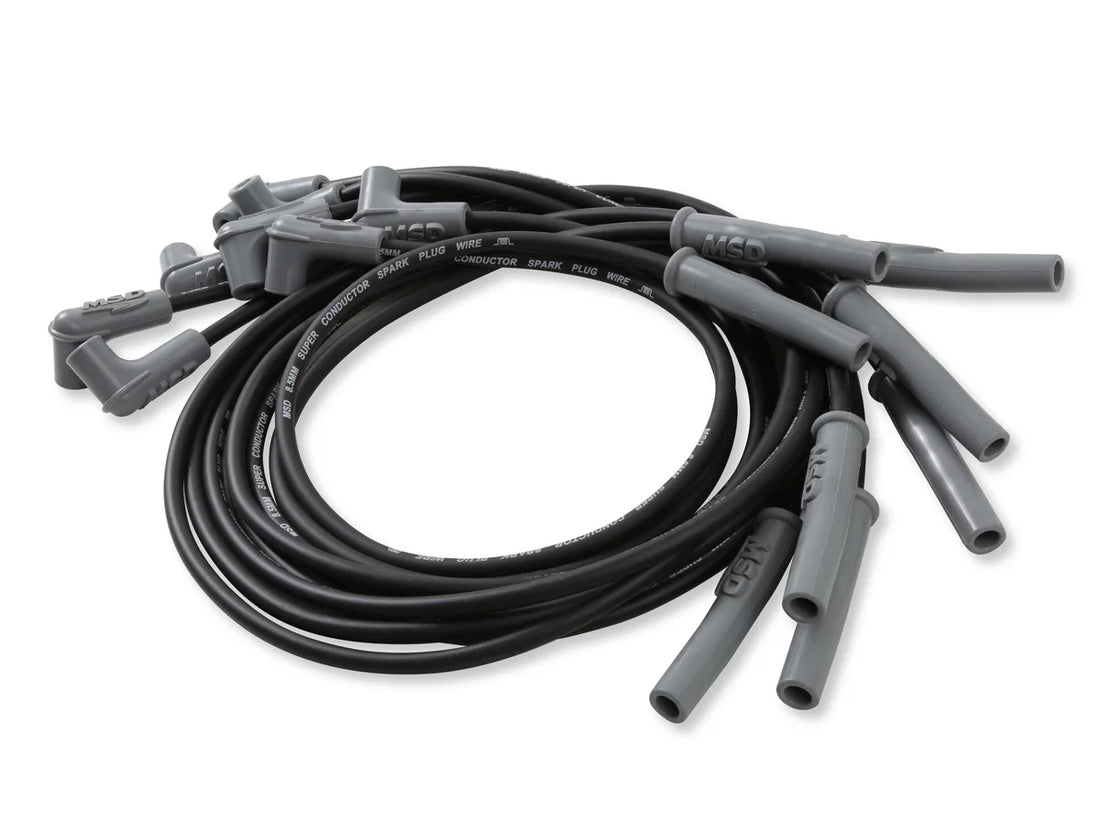 MSD Universal Super Conductor Spark Plug Wire Set fits 2004-2005 Cadillac CTS V / 1998-2002 Chevrolet Camaro Z28 / 1997-20...