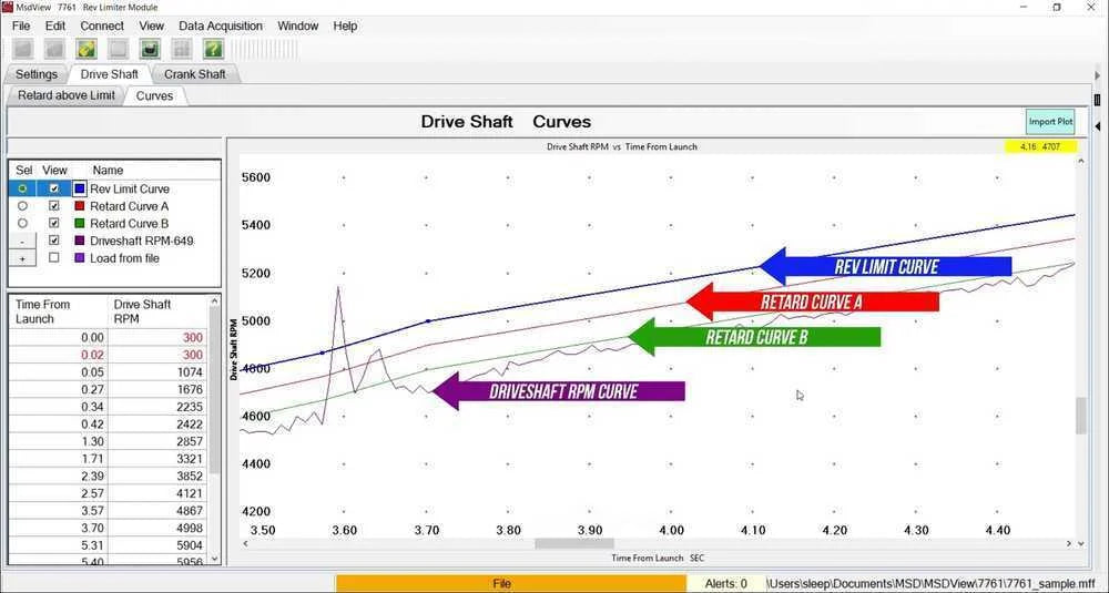 MSD Universal - Traction Control/Slew Rate Module 7761 - Side View