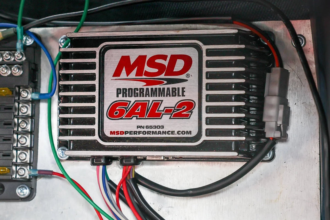 MSD Universal - Tune Ignition Curve or Boost Timing Map from PC - Side View