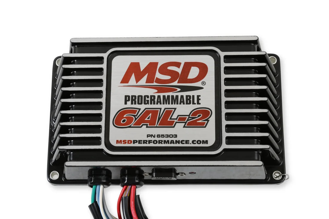 MSD Universal - Tune Ignition Curve or Boost Timing Map from PC - Back View