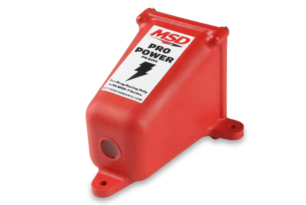 MSD Use with MSD 7 and 8 Series Ignitions ONLY - Short-Duration Applications 8201 - Side View