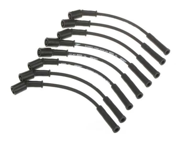 MSD Wire Set, Street Fire 5574 fits 1998-2005 GM Truck 4.8L / 5.3L / 6.0L - Back View