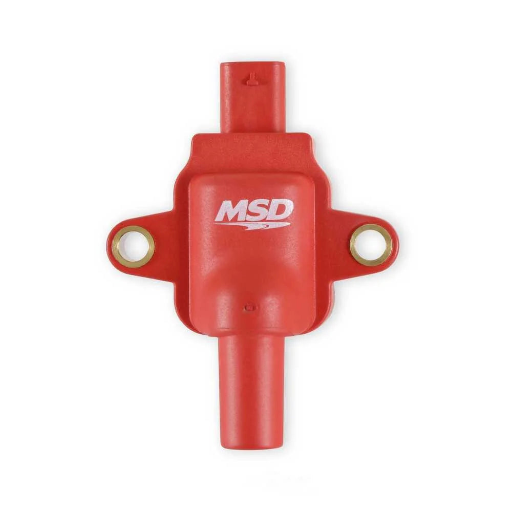 MSD fits 2020-2022 Ford F250 / F350 7.3L "Godzilla" Engine - Back View