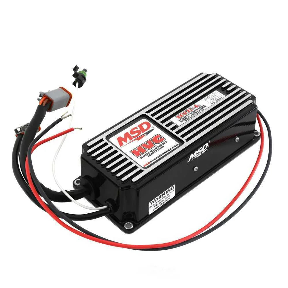 MSD use in Circle Track and Professional Racing, with Fast Rev Limiter 6631 - Back View