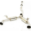 Load image into Gallery viewer, MXP 08-14 Mitsubishi Evolution 10 SUS401 Comp RS Exhaust System - Side View