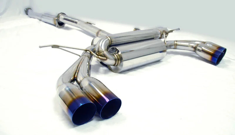 MXP 09-12 Hyundai Genesis 2.0 RS Turbo T304 SP Exhaust System - Side View