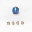 Load image into Gallery viewer, MXP Burned Titanium Round Shift Knob w/Insert - Main Product View